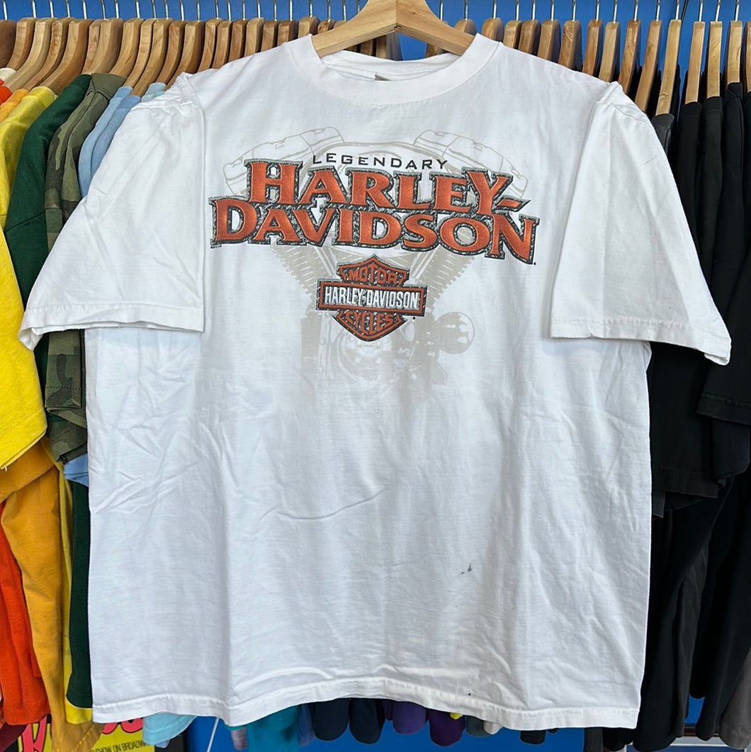 Harley Davidson Frogs Modern T-Shirt