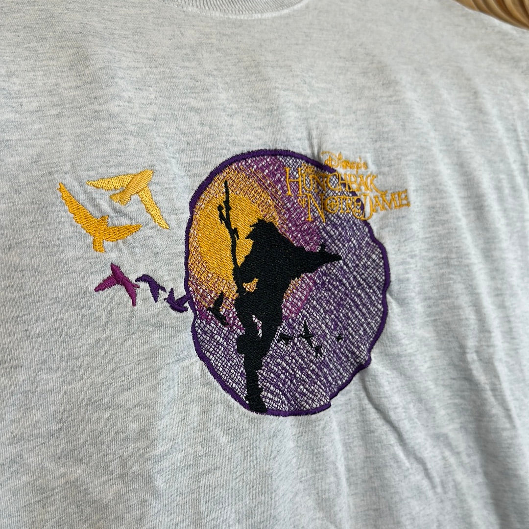 Hunchback Of Notre Dame Embroidered T-Shirt