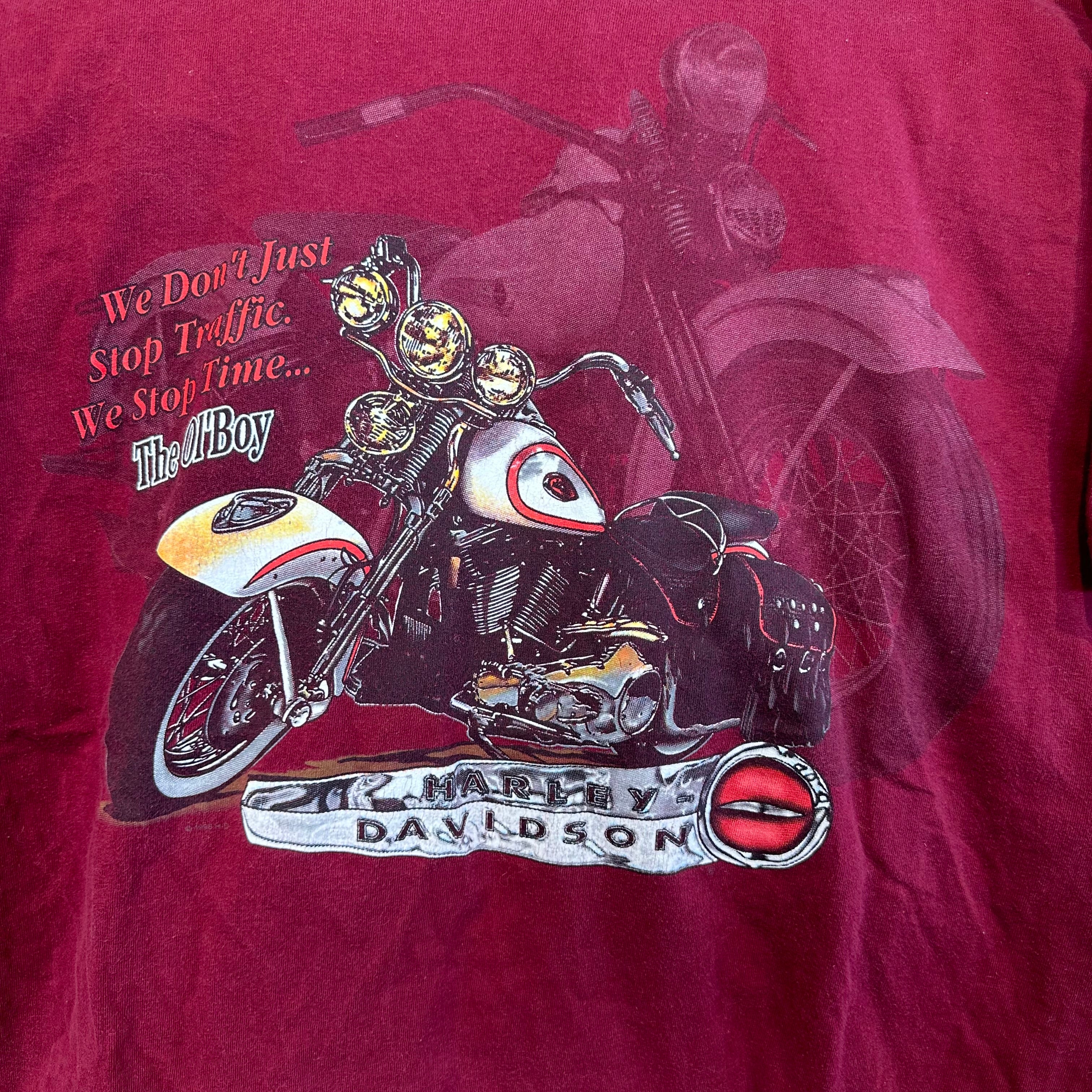 Harley Davidson Ol’Boy Maroon T-Shirt