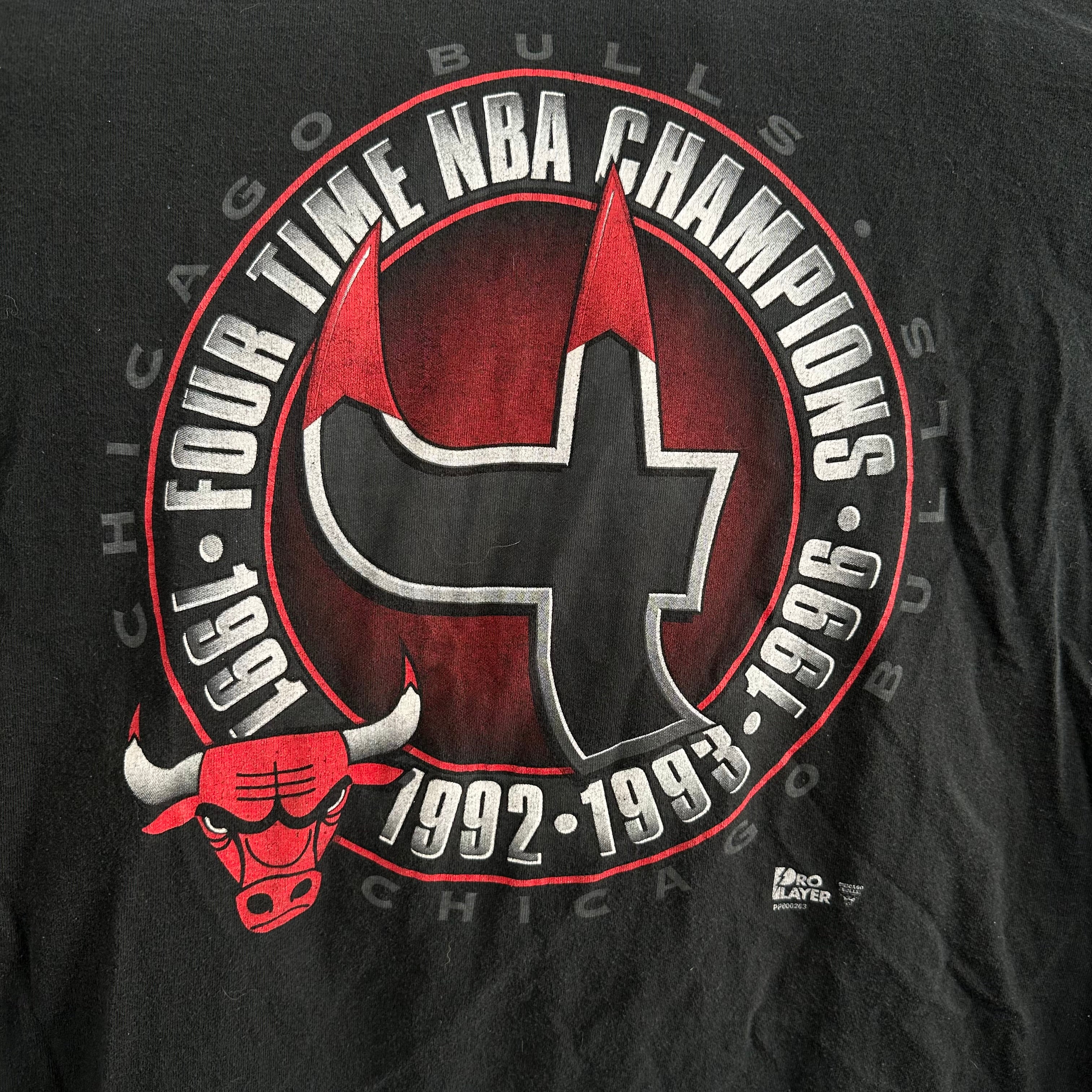 Chicago Bulls Four Time Champs at-Shirt
