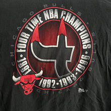Load image into Gallery viewer, Chicago Bulls Four Time Champs at-Shirt

