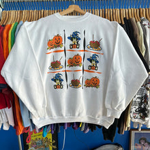 Load image into Gallery viewer, Halloween Tic Tac Toe Crewneck Sweatshirt
