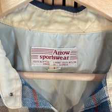 Load image into Gallery viewer, Arrow Sportswear Plaid Flannel Button Up
