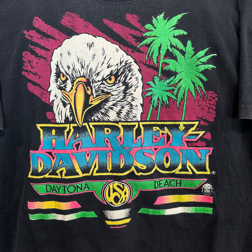 Harley Davidson Neon Eagle T-Shirt