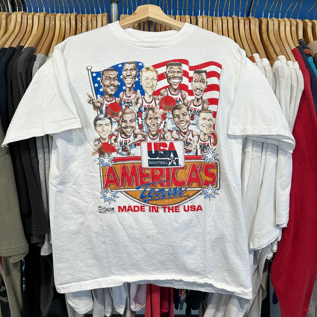 USA Basketball Dream Team Big Head T-Shirt