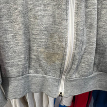 Load image into Gallery viewer, Red Strip Track Zip-up Hooded Sweatshirt
