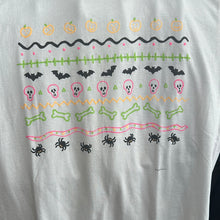 Load image into Gallery viewer, Neon Spooky Pattern T-Shirt
