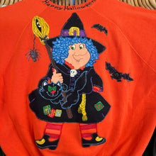 Load image into Gallery viewer, Puff Paint Witch &amp; Friends Crewneck Sweatshirt
