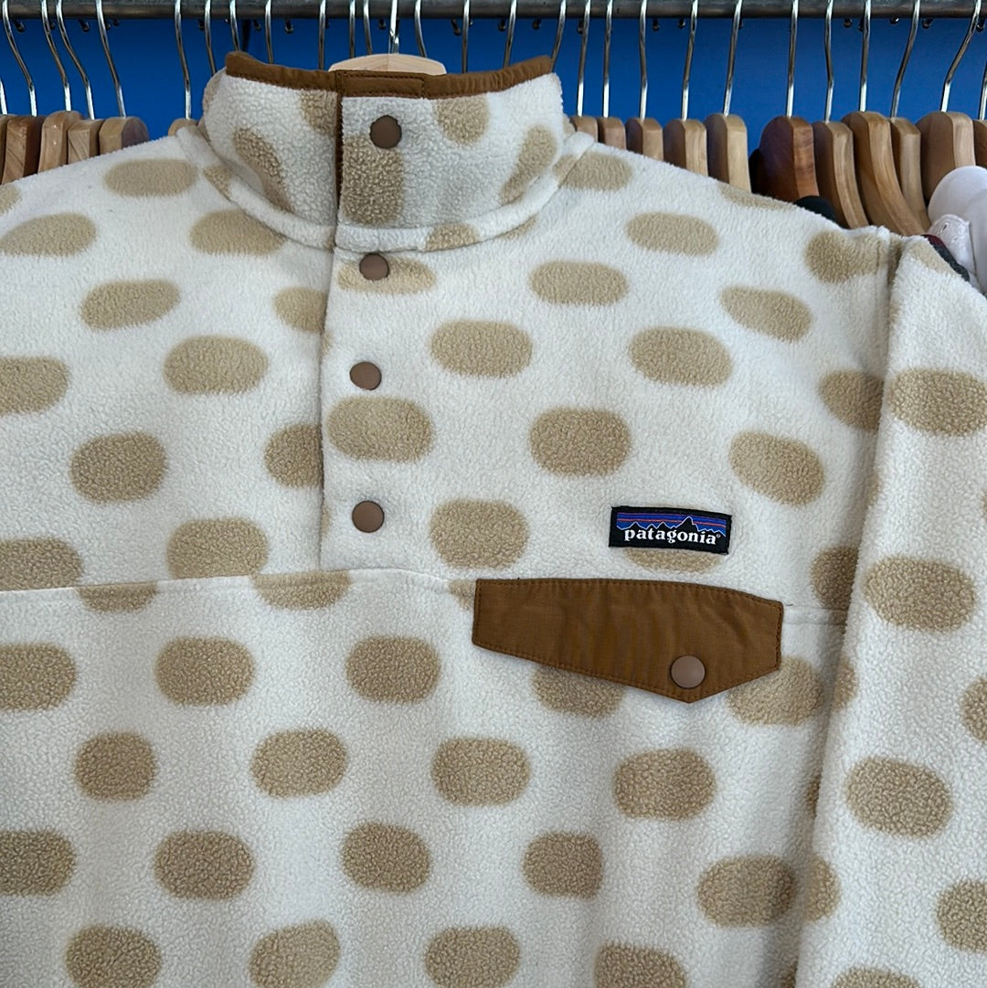 Patagonia Polka Dot Snap Fleece