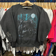 Load image into Gallery viewer, Wolf Moon Crewneck Sweatshirt
