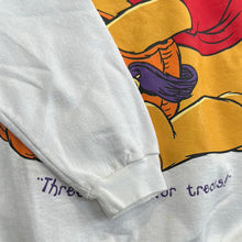 Load image into Gallery viewer, Pooh Three Cheers For Treats Halloween Crewneck Sweatshirt
