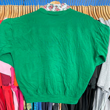 Load image into Gallery viewer, Santa’s Workshop Sparkly Turtle Neck Sweatshirt
