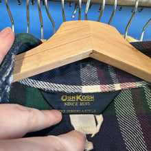 Load image into Gallery viewer, Oshkosh Pearl Snap Flannel Button Up
