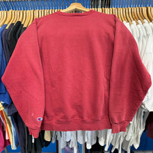 Load image into Gallery viewer, Champion Red Spellout Crewneck Sweatshirt
