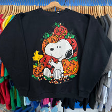 Load image into Gallery viewer, Snoopy &amp; Woodstock Candy Corn Crewneck Sweatshirt

