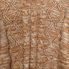 Load image into Gallery viewer, Burnt Orange Cableknit Sweater
