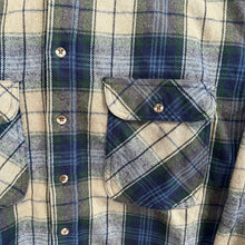 Load image into Gallery viewer, Gander Mountain Green/Blue Plaid Button Up
