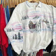 Load image into Gallery viewer, Sleigh Ride Scene AOP Grandma Sweatshirt
