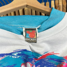 Load image into Gallery viewer, Mickey &amp; Minnie Vibrant Collared Crewneck Sweatshirt
