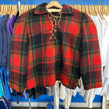 Load image into Gallery viewer, Ringer Plaid Lace up Pullover
