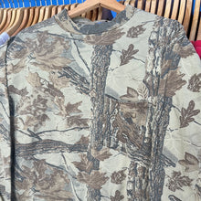 Load image into Gallery viewer, Real Tree Camo Pocket Long Sleeve T-Shirt
