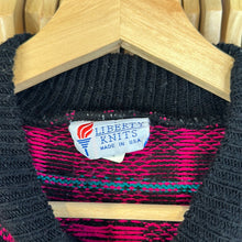 Load image into Gallery viewer, Neon &amp; Black Long Sweater

