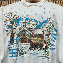 Load image into Gallery viewer, Winter Church Scene Grandma Sweatshirt

