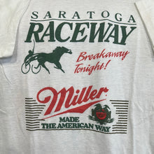 Load image into Gallery viewer, Saratoga Raceway Miller Beer T-Shirt
