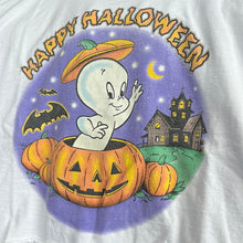 Load image into Gallery viewer, Happy Halloween Casper Cropped T-Shirt
