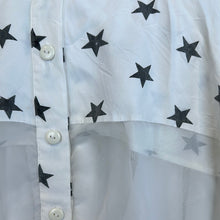 Load image into Gallery viewer, Chiffon Star Femme Button Up

