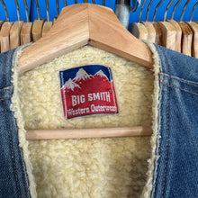 Load image into Gallery viewer, Big Smith Denim Sherpa Vest
