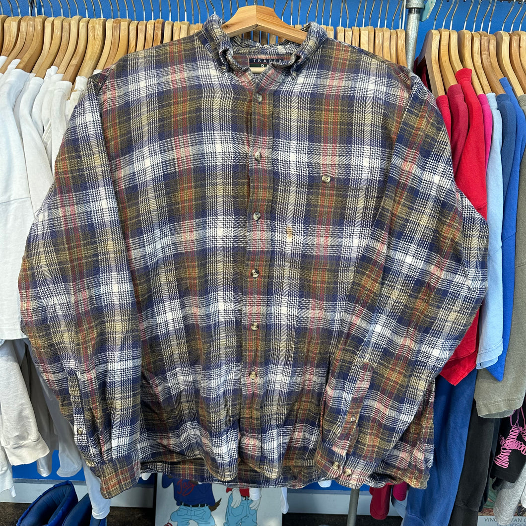 Trader Bay Plaid Button Up