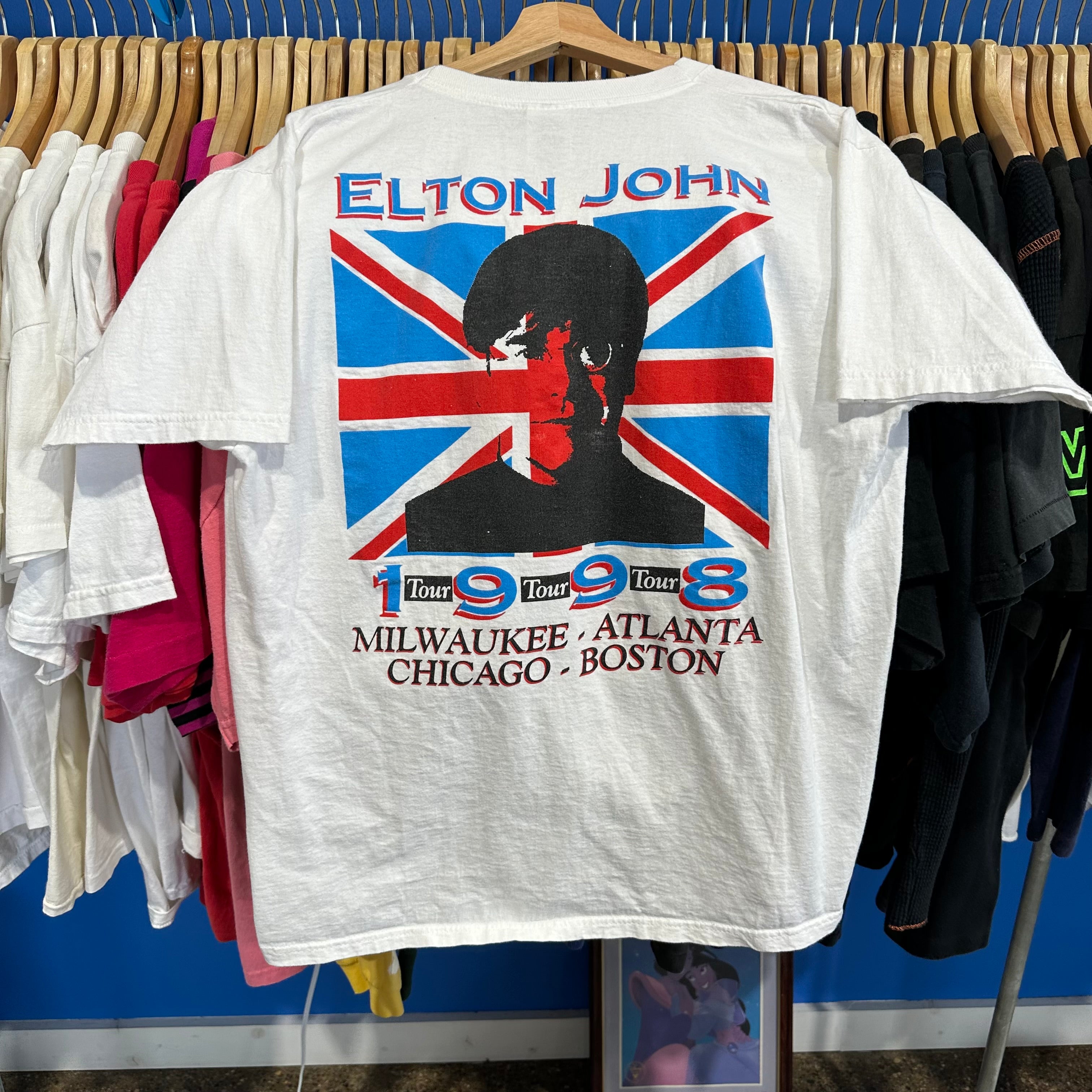 Elton John “The Big Picture” 1998 Tour T-Shirt