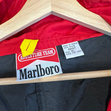 Load image into Gallery viewer, Red Marlboro Zip-Up Hooded Windbreaker Jacket
