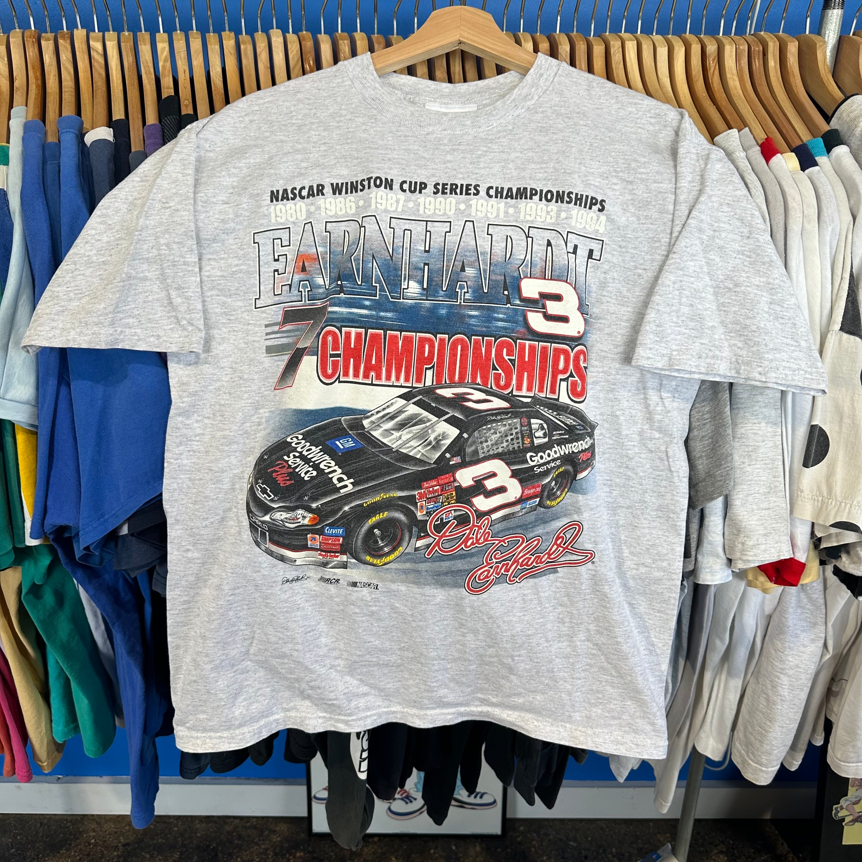 Dale Earnhardt NASCAR Winston Cup Champion T-Shirt
