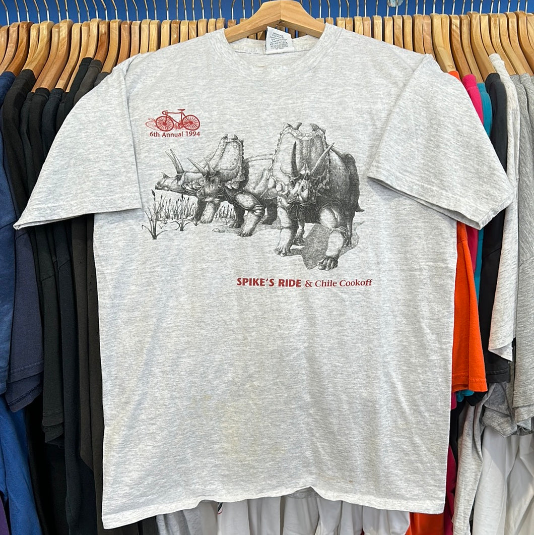 Triceratops Dinosaur Chili Cookoff T-Shirt