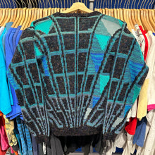 Load image into Gallery viewer, Cracked Ice Blue Sweater
