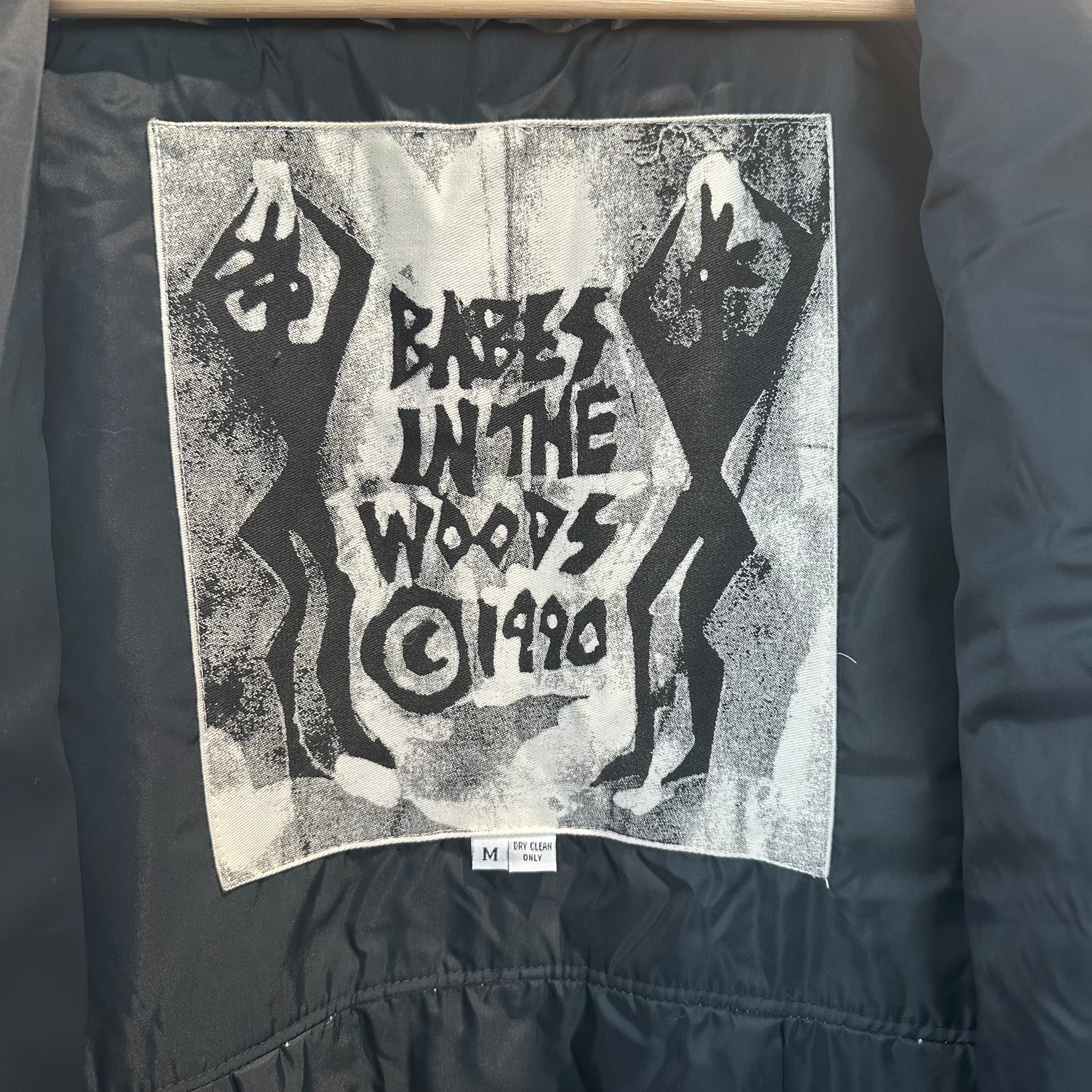 Stonewash Wolf Trench Coat