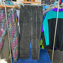 Load image into Gallery viewer, Faded Black Corduroy Pants

