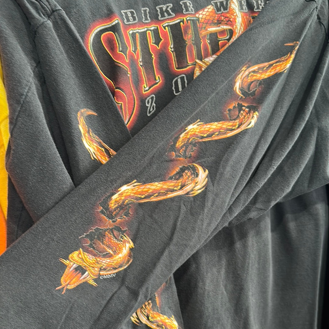Sturgis Bike Week 04 Snake Long Sleeve T-Shirt
