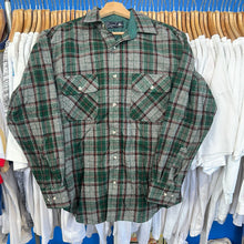 Load image into Gallery viewer, Menshop Wool Plaid Button Up
