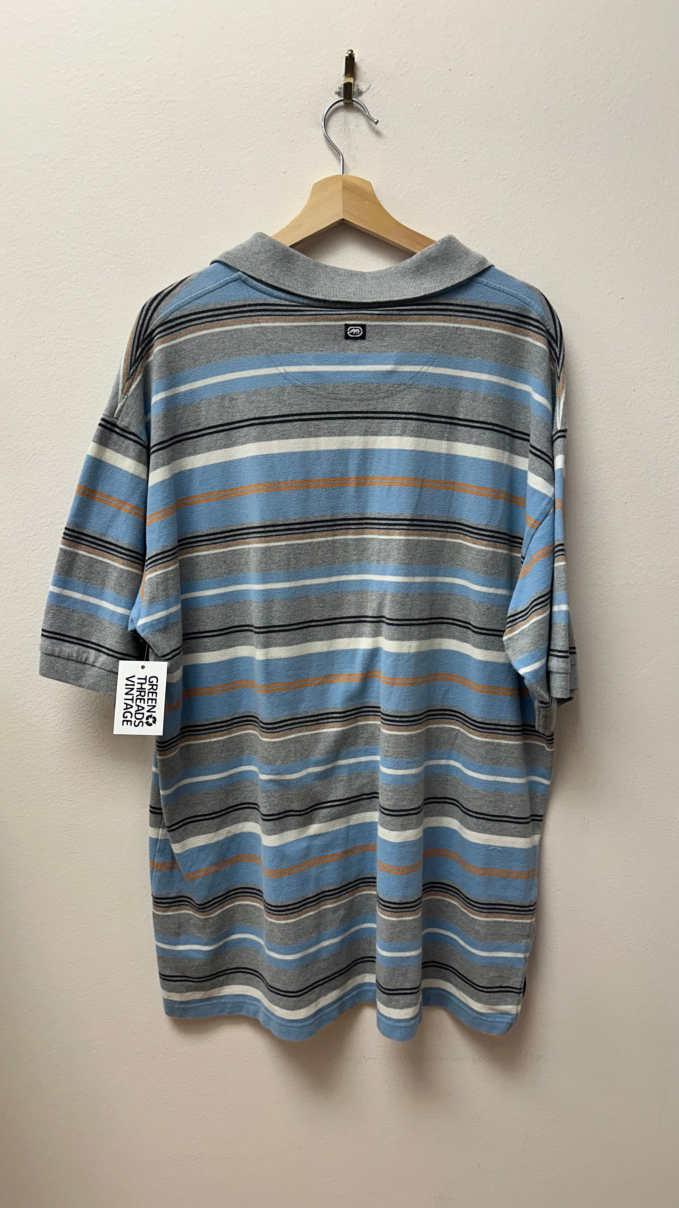 Eckō Unltd. Striped Polo Button-Up
