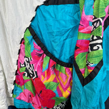 Load image into Gallery viewer, Neon Floral Windbreaker
