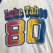 Load image into Gallery viewer, Lake Tahoe Baseball Style T-Shirt
