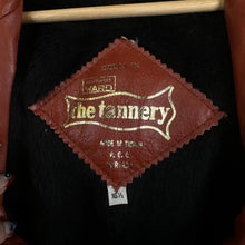 Load image into Gallery viewer, Burnt Orange Leather Jacket

