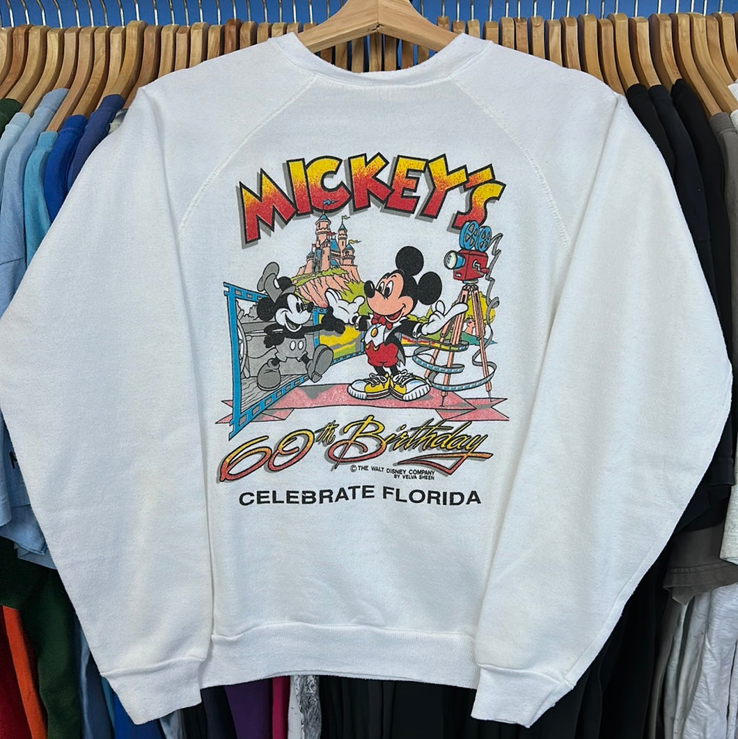 Mickey Mouse 60th Birthday Crewneck Sweatshirt