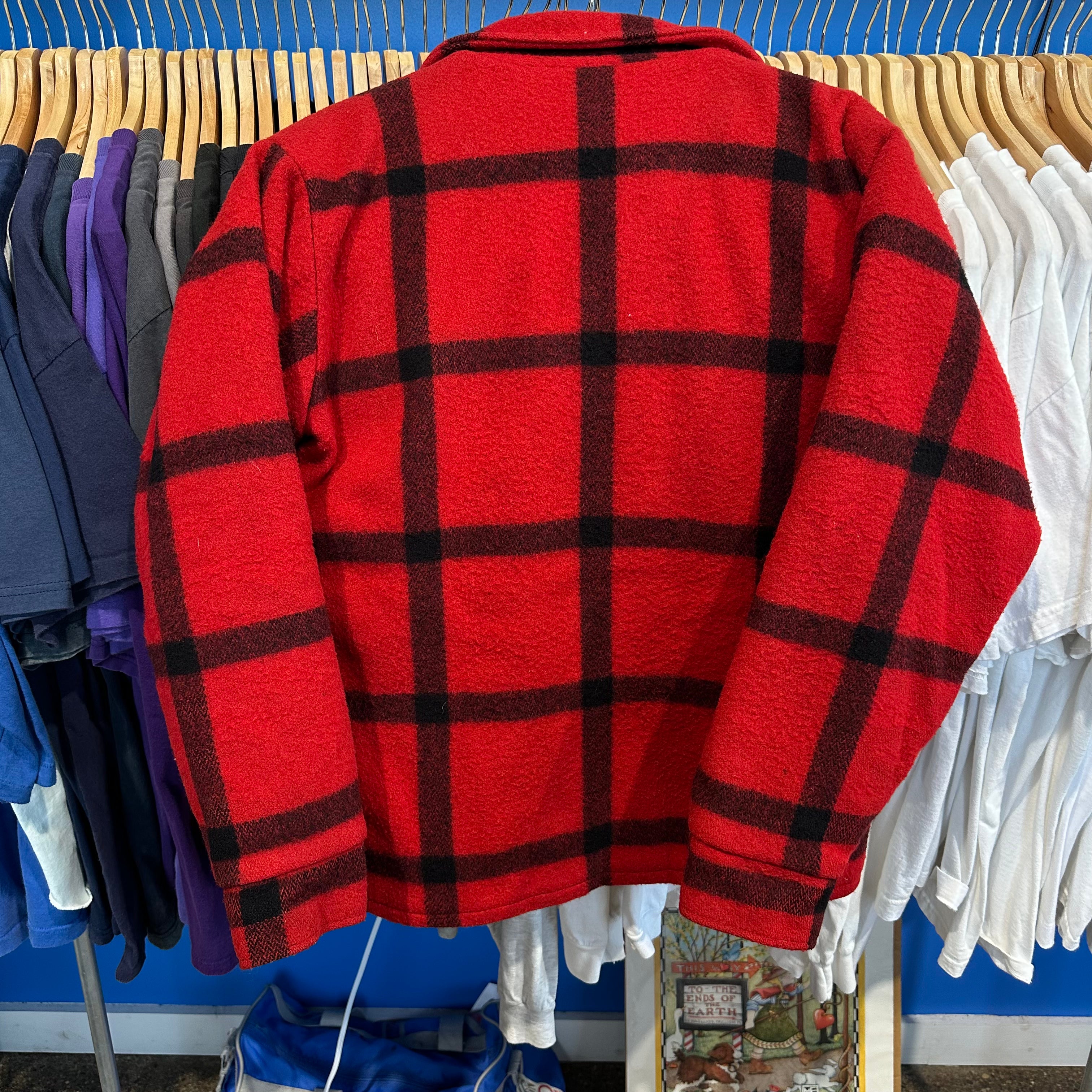 Monterey Club Plaid Wool Jacket