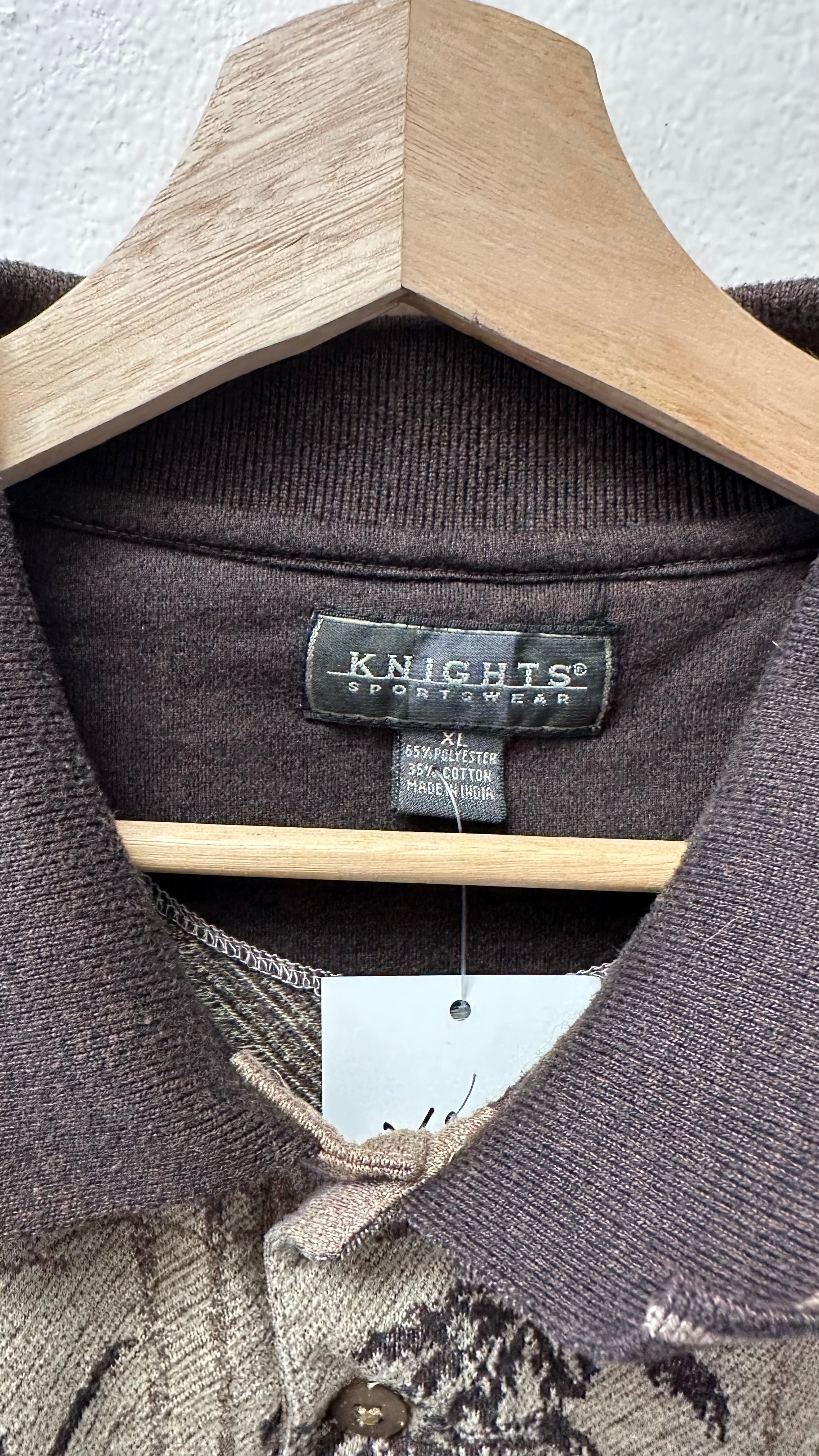 Knights Sportswear Tropical Golf Quarter Button-Up