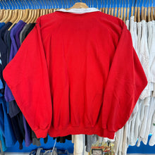 Load image into Gallery viewer, Loon Appliqué Collard Sweatshirt
