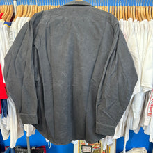 Load image into Gallery viewer, St. John’s Bay Faded Black Chambray Button Up
